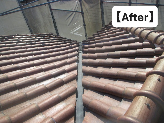 加古川市 耐久性の強いガルバリウム鋼板製の谷板金