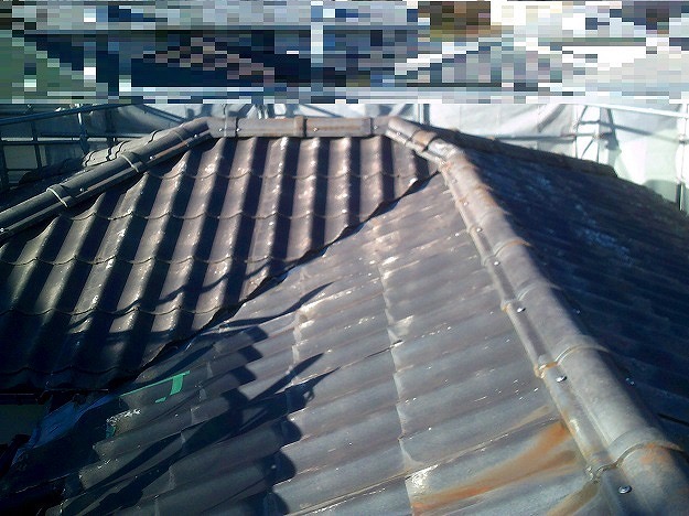 加古川市　屋根葺き替え　Before　