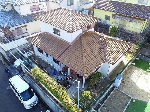 加古川市　屋根葺き替え工事　before
