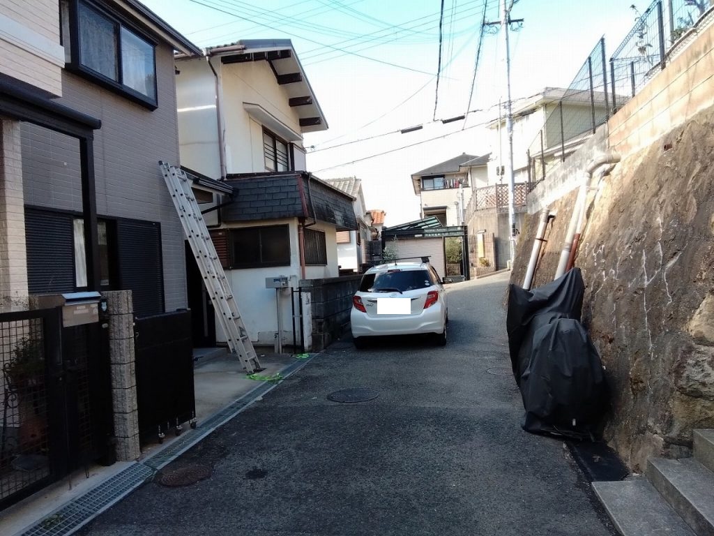 加古川市　棟板金　現場調査