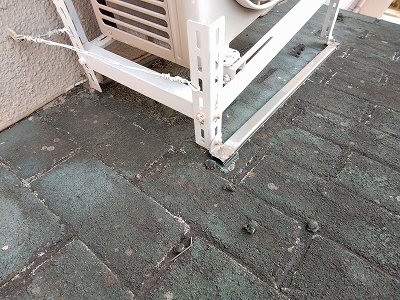 加古郡播磨町　下屋根　苔