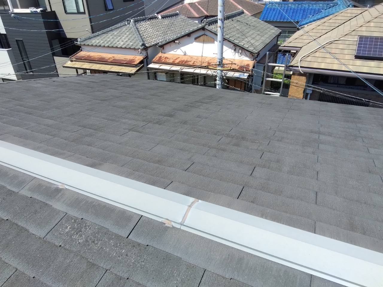 加古川市　棟板金脳天釘