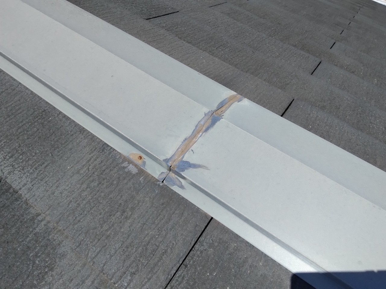 加古川市　棟板金脳天打ち