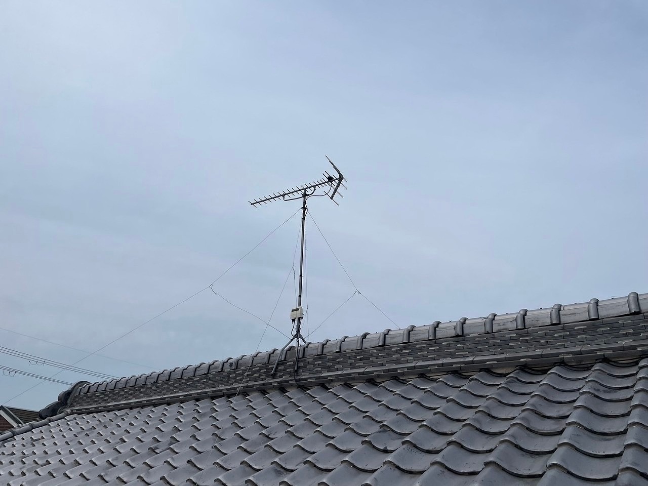 高砂市　TVアンテナ向き違い