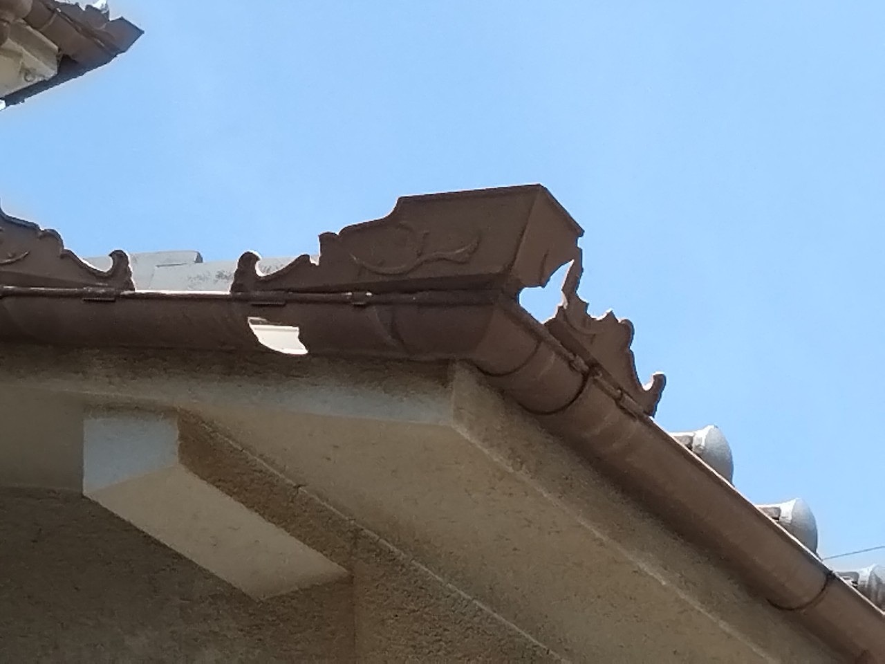 加古郡播磨町　飾り板(出隅)　破損