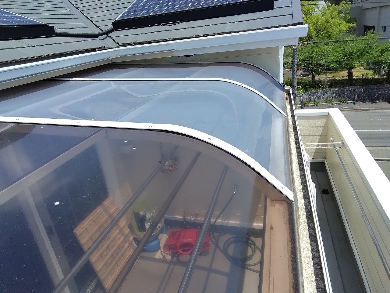 加古川市　既存　ポリカ