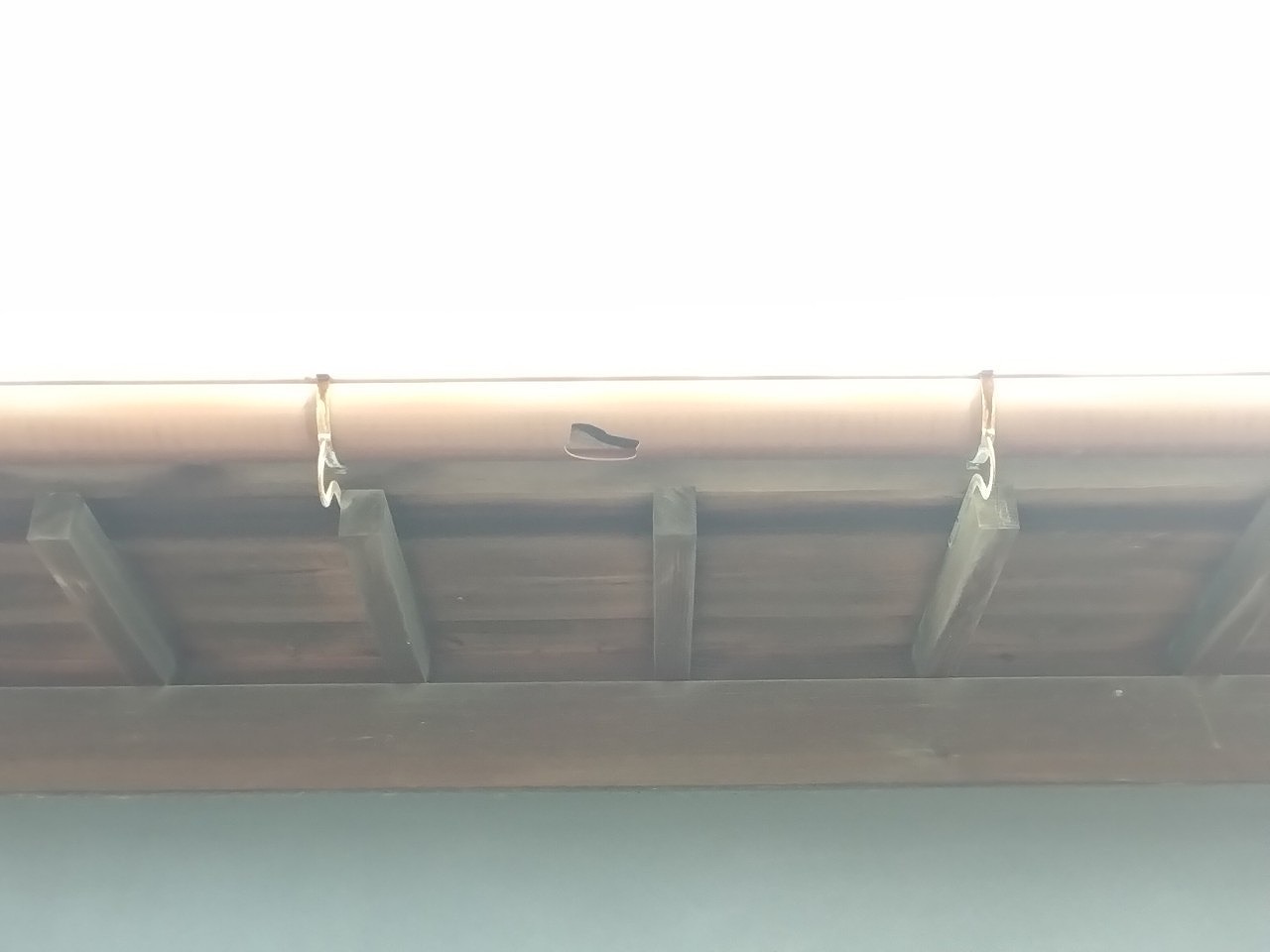 明石市　日本家屋　ひょう災害　軒樋