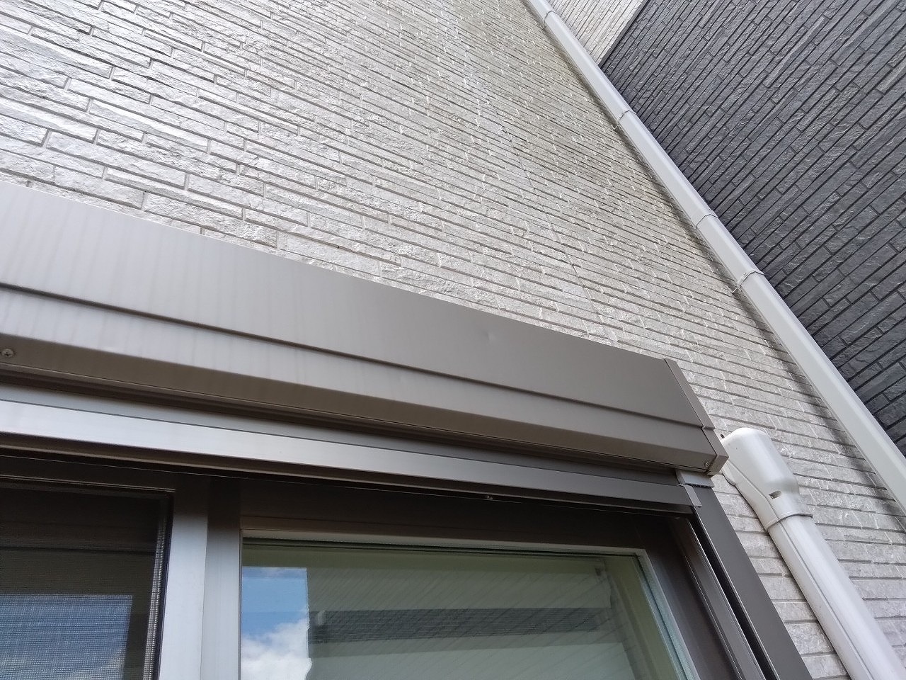 高砂市　シャッターボックス　ヘコミ