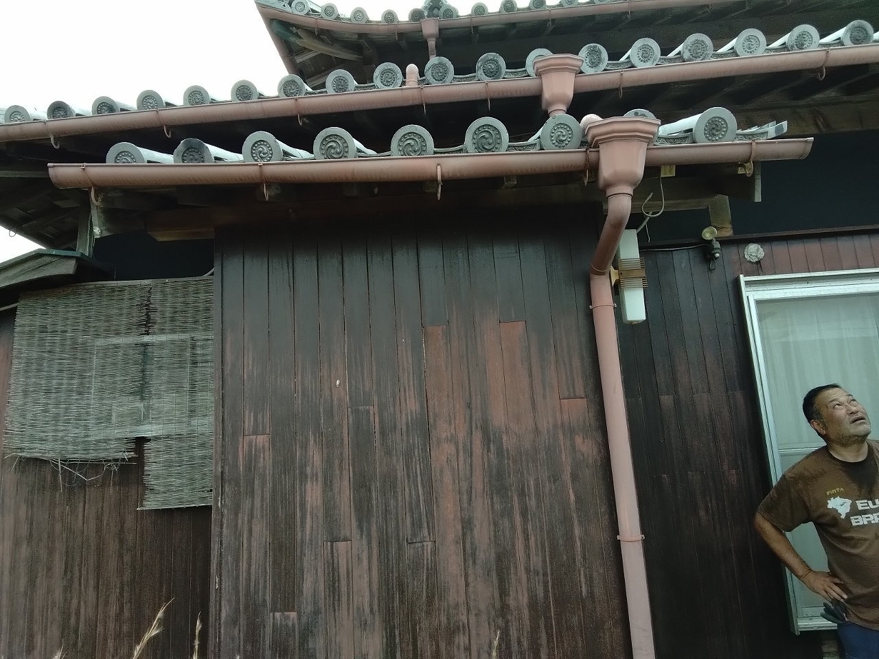 加古川市　雨樋劣化