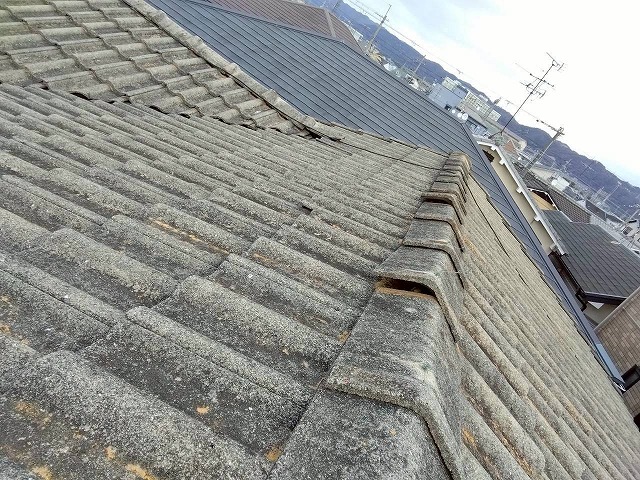 加古川市　棟部分のずれ