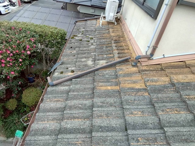 加古川市　外れた這樋
