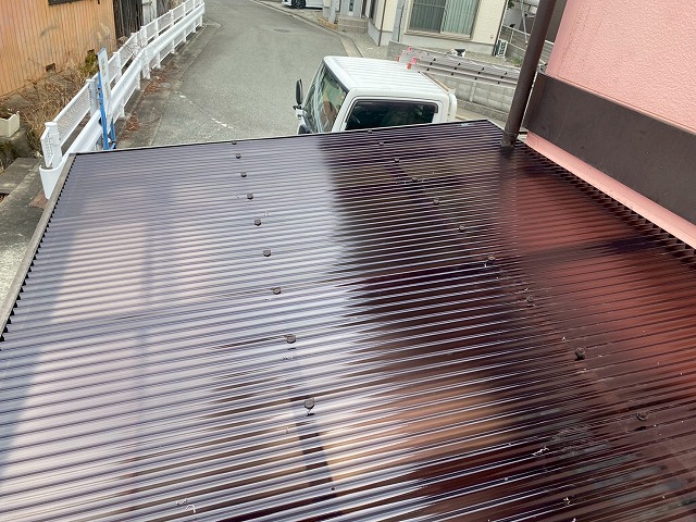 加古川市　張り替え後の屋根全体