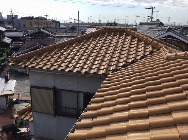 谷板金施工前