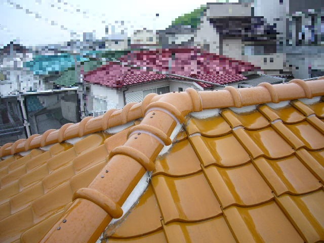 加古川市紐丸瓦一発仕上げ