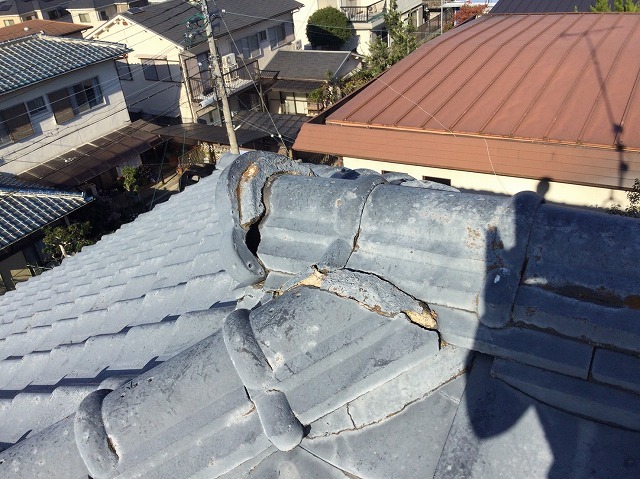 高砂市　屋根補修　before