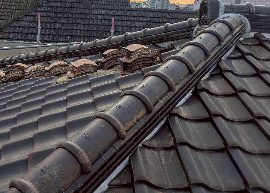 高砂市　棟部分がよくわかる