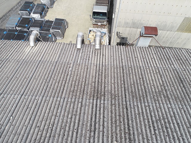 明石市　工場　ドローン空撮点検