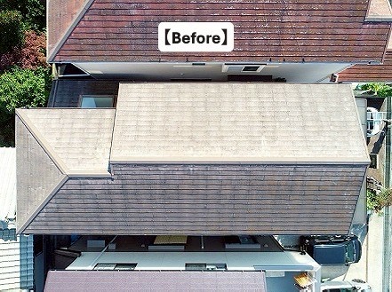 加古川市　屋根カバー工事　before