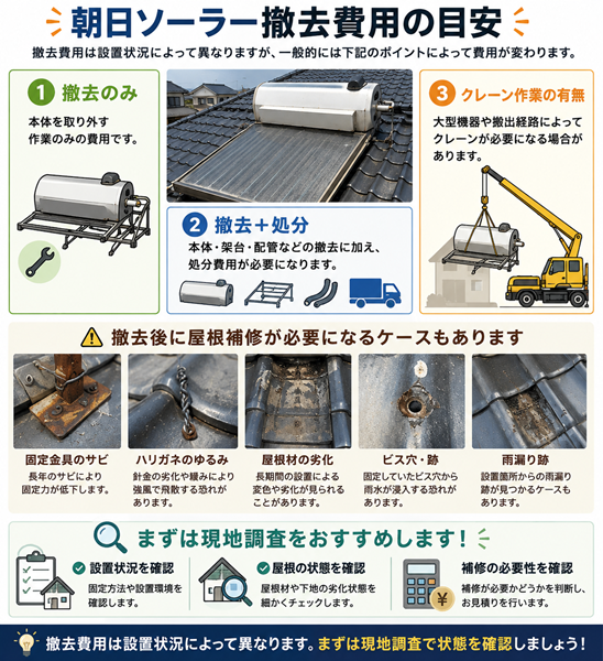 加古川市　朝日ソーラー　撤去目安