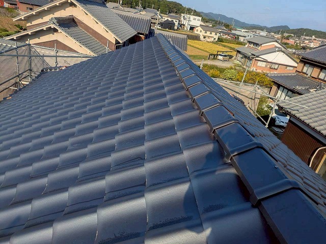 加古川市　棟部分の施工完了