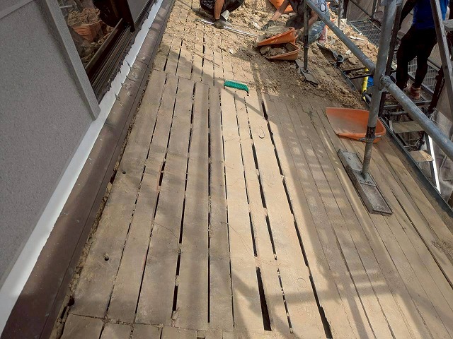 加古川市　屋根がきれいになった様子