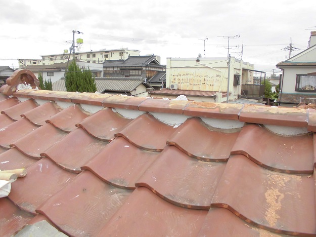 姫路市　棟積み直し　バラシ