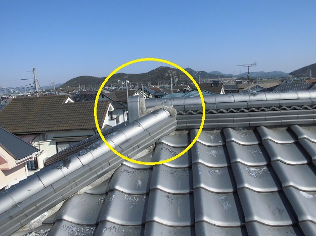 姫路市　棟工事　劣化箇所