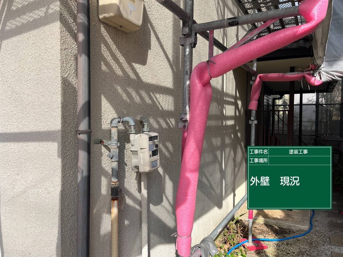 明石市　外壁塗装・梅雨前に下地補修と3回塗りでしっかり防水対策！