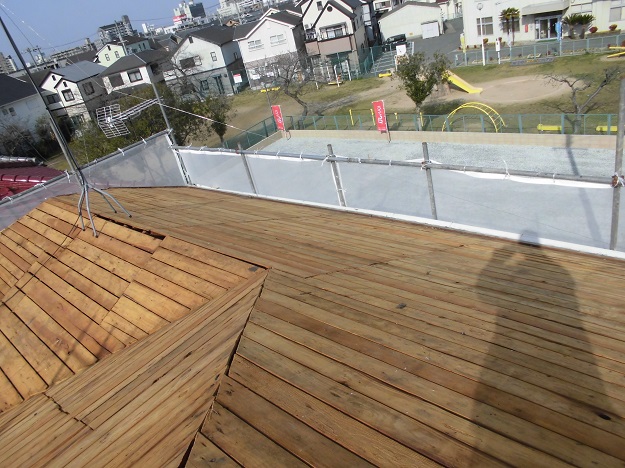 加古川市　葺き替え　嵩上げ