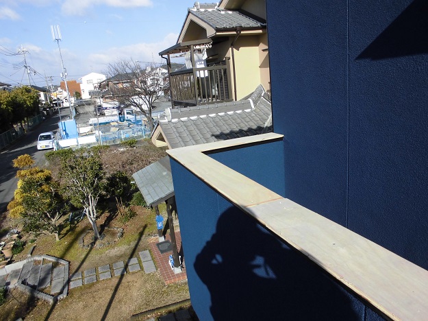 姫路市　笠木　下地施工