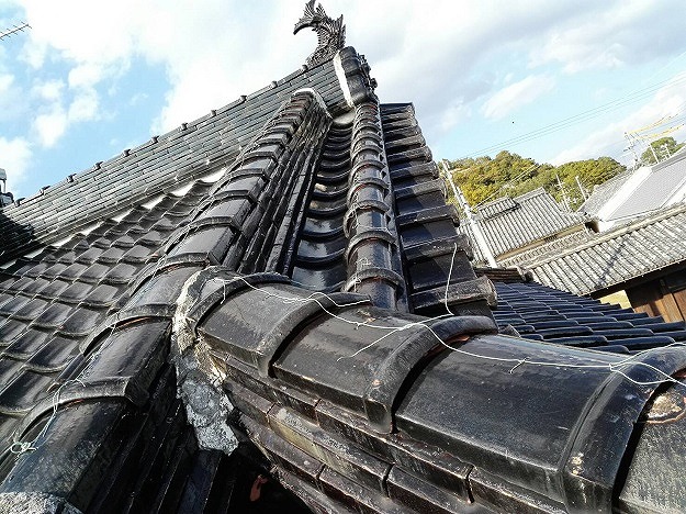高砂市　入り母屋屋根　現地調査　別角度