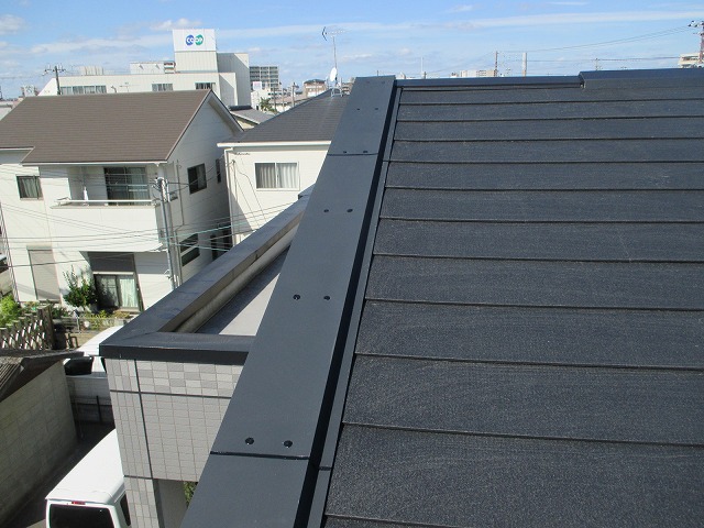 笠木板金カバー工法