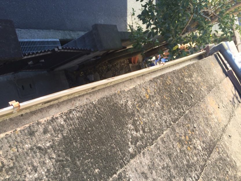 姫路市　雨樋　清掃完了