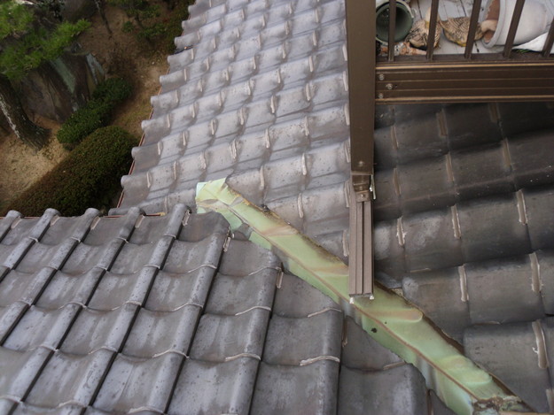 姫路市　谷　銅板　施工前