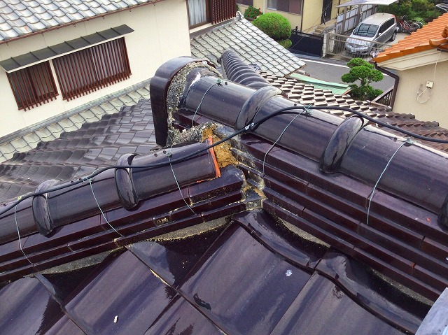 三又部分の劣化