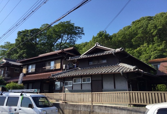 高砂市の和瓦住宅全景