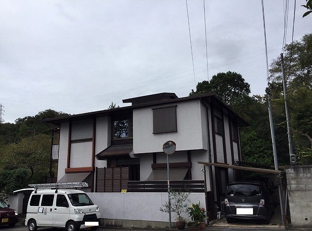 姫路市の調査対象住宅外観