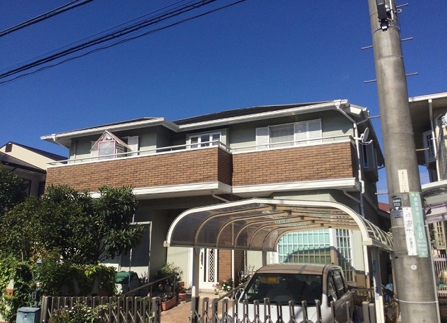 姫路市　調査住宅全景