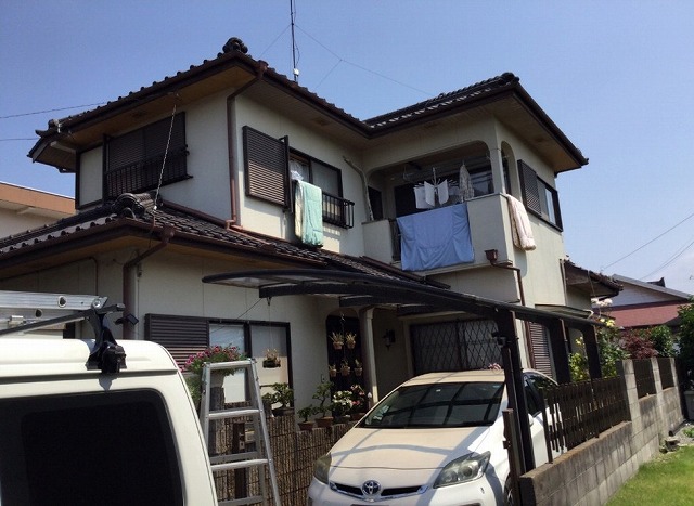 高砂市の施工前の住宅外観