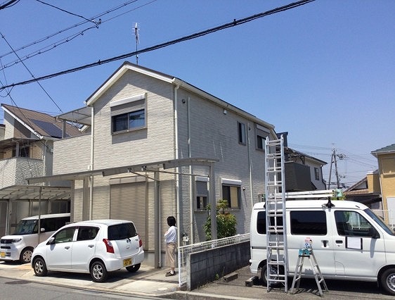 姫路市の住宅外観調査