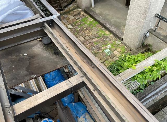 加古川市　受け材ラインの確認