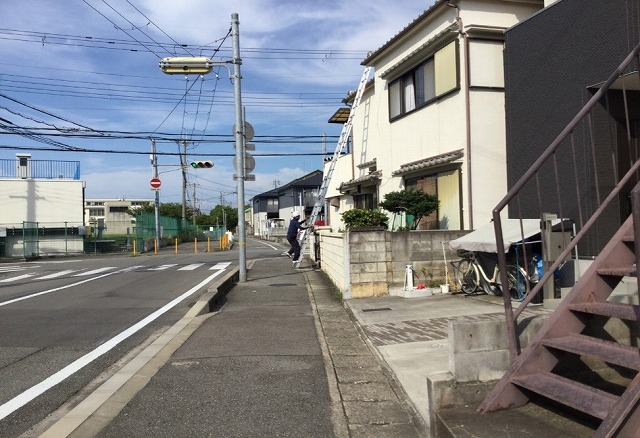 高砂市　現地調査　はしご