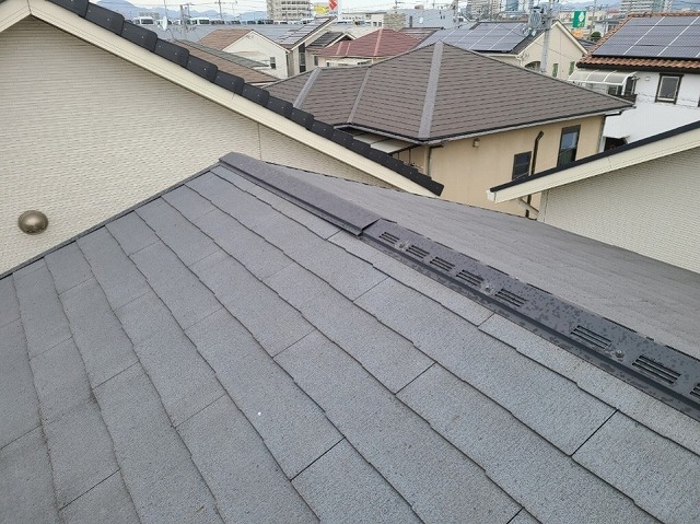 姫路市　換気棟付き屋根全体
