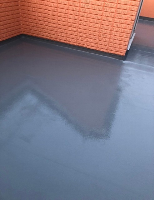 高砂市　ウレタン防水施工完成