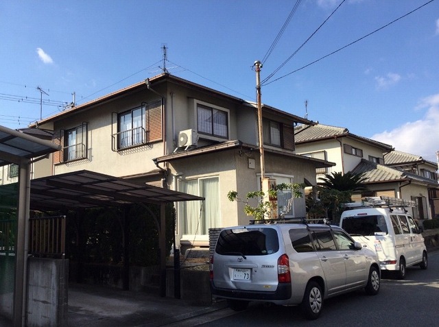 高砂市の施工前外観