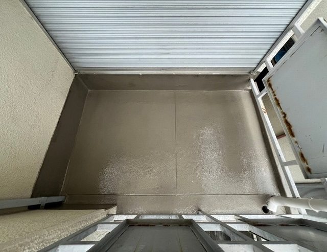 高砂市　バルコニー防水工事