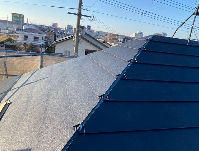 高砂市　シルキーG2施工中