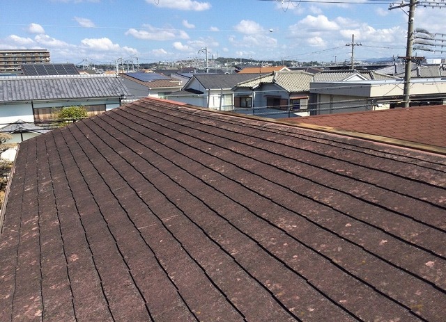 姫路市　劣化が広がる屋根全体