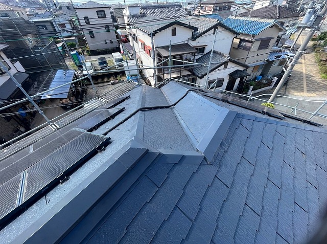 高砂市　棟まわりの取り合い部