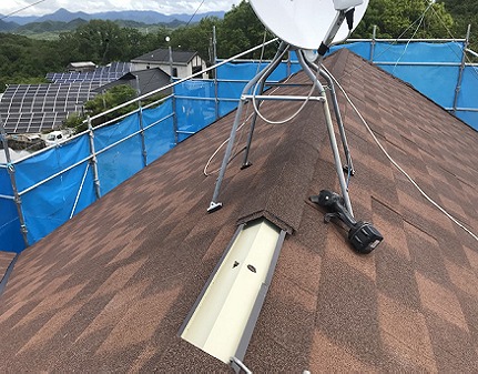 高砂市　設備まわりの施工状況